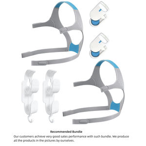 Courroie de remplacement pour <span class=keywords><strong>masque</strong></span> CPAP compatible avec <span class=keywords><strong>Resmed</strong></span> <span class=keywords><strong>Airfit</strong></span> et Air Touch F20 F10 <span class=keywords><strong>N20</strong></span> N10 support de couvre-chef OEM - Product Image 5