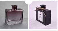Bouteille de diffuseur de parfum pour voiture, accessoire de véhicule de luxe, 100ml, noir, 10 pièces