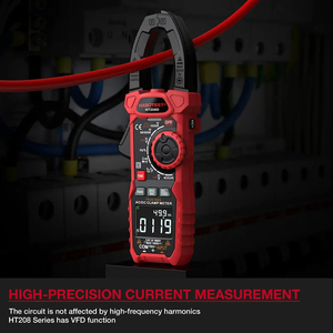 HT208D 1000A AC Current Two-Color Backlight True RMS Capacitance Temperature NCV <b>Clamp</b> OEM Cu - Product Image 6