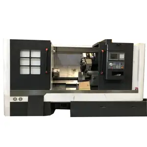 CNC Doppels pindel drehmaschine Werkzeug maschinen bearbeitung Fräsmaschinen Flach bett drehen CNC Metall Neues Produkt 2020 Automatisch zur Verfügung gestellt