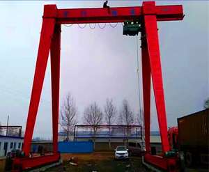 Grue à portique à poutre simple à haute efficacité et à contrôle précis pour les usines/entrepôts - Product Image 5