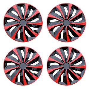 Senbolia Universal 12 '13 "14" 15 "<span class=keywords><strong>16</strong></span>' 17'' pulgadas cubierta de rueda <span class=keywords><strong>tapacubos</strong></span> automóvil reacondicionado Protección decorativa llanta de hierro <span class=keywords><strong>tapacubos</strong></span> - Product Image 2