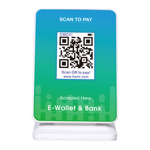 Kết nối mã QR tĩnh F96 4G/Wi-Fi, Thanh Toán Phiên bản máy tính, nhắc nhở thanh toán loa, giải pháp thanh toán mới - Product Image 3