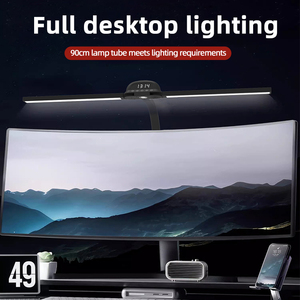 Cảm Ứng Cảm Biến Siêu Sáng Điều Khiển Từ Xa Clip Trên Bàn Bàn Đọc Sách Đèn Màn Hình Màn Hình Nhiệm vụ Ánh Sáng Với Đồng Hồ - Product Image 4