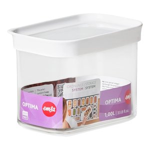 Barattolo de Plástico (1Lt) OPTIMA DRY STORAGE Blanco N1141800 - Product Image 2