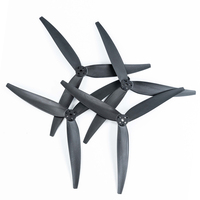 Baling-Baling FPV 3-Blade 12X7X3 12-Inci 2 Pasang Per Pak 9g Bahan PC Aksesori Drone UAV