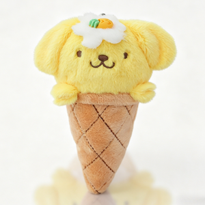 Figura de Anime de 8-15 cm, Derivados de Animación con Licencia de Melody y Kuromi, Peluche de Cono de Waffle, Muñeco de Peluche de Sanrio - Product Image 4