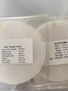 Rejilla de Bragg de Fibra Óptica con Sensor de Doble <span class=keywords><strong>FBG</strong></span>, Área de 10 mm, Reflectividad del 4%, 1554 nm, 1556 nm - Product Image 5
