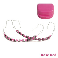 Appareils dentaires orthodontiques en acier inoxydable, décoratifs, couleurs variées, tendance, blanchiment des dents, qualité alimentaire, classe I