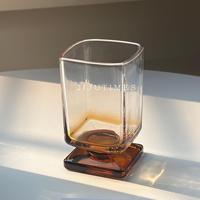 Gobelet en verre simple, gobelet japonais, gobelet transparent, verre à boire