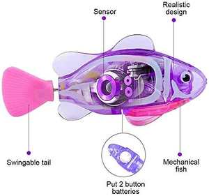 <span class=keywords><strong>Juguete</strong></span> Interactivo Ecológico de <span class=keywords><strong>Pez</strong></span> <span class=keywords><strong>Robot</strong></span> para Perros y Gatos, Activado por Luz LED, <span class=keywords><strong>Pez</strong></span> de Plástico para Baño, Regalo - Product Image 2