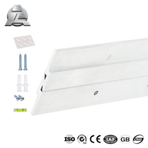 Support mural en aluminium anodisé anti-corrosion en forme de <span class=keywords><strong>Z</strong></span> pour fixation de panneaux intérieurs et extérieurs - Product Image 5