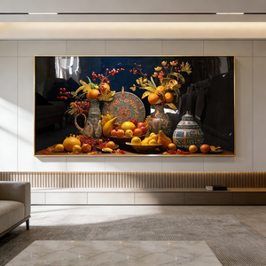 Quadro Decorativo LED per Ingresso e Casa, Ristorante, Sala da Pranzo, <span class=keywords><strong>con</strong></span> Frutta e Cibo, Nuova Lampada Artistica da Parete - Product Image 1
