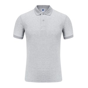 Polo à manches courtes pour adulte en CVC transparent, 200g, col uni, t-shirts personnalisés, t-shirts en coton et polyester pour hommes, t-shirts personnalisés - Product Image 5