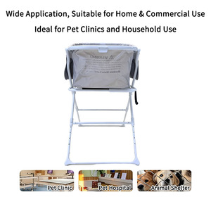 JXB XF312 <span class=keywords><strong>Vasca</strong></span> Pieghevole Rialzata per Animali Domestici, Stazione di Lavaggio Portatile per Cani e Gatti con Supporto, Grande Capacità - Product Image 6