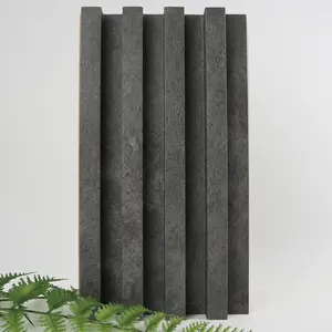 Giá rẻ chất lượng cao Hạt Gỗ PVC WPC tấm Tường bao gồm Gỗ gỗ Panel tường WPC slat Panel tường cho nội thất