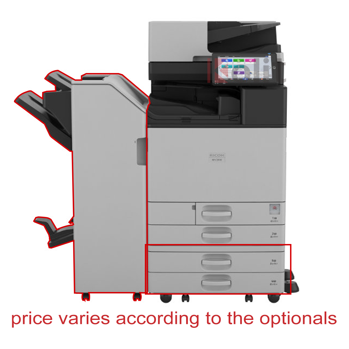 ブランド購入サイト プリンタースキャナーコピー機IMC3510両面コピー機リコーIMC3010 プリンター・複合機