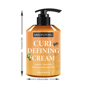 <span class=keywords><strong>Crème</strong></span> Coiffante Transfrontalière Cruling Curling à Fixation Forte, Hydratante, Volumisante et Élastique <span class=keywords><strong>pour</strong></span> Cheveux Bouclés, Délicate et Douce - Product Image 6