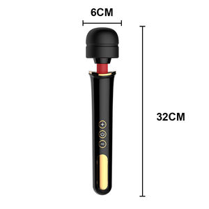Pinkzoom mềm Silicone âm hộ Cây Đũa Thần Massager Vibrator người phụ nữ thủ dâm Wand Massager - Product Image 2