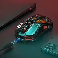Venders Cina GravaStar Mercury M2 Mouse Gaming, Mouse Gaming ringan desain berlubang 26000 DPI PAW3395 Sensor Tri Mode