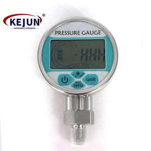 0-600bar Radial Axial 100mm Medidor de presión de aire de vacío de acero inoxidable Manómetro digital Monitor NPT1/4 Medidor de presión hidráulica - Product Image 5