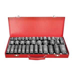 35 Stück Zoll Deep Socket Set Tool Kit Schlags ch rauber Steckschlüssels atz