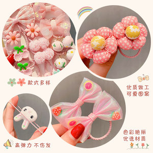 Juego de Accesorios para Niñas al por Mayor 2024, Pasadores de Pelo con Dibujos Animados, Bandas Elásticas, Lazos de Flores, Coleteros y Pinzas para el Cabello - Product Image 4