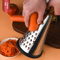 Multifunctionele Roestvrijstalen Fruit Groente Chopper Keuken Rasp Snijmachine Voor Aardappelkaas Voedsel Met Meerdere Bladen