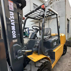 Original Second-hand Portable Japanese Engine Forklift Truck 7FDA50 5Ton Used Diesel Two Stage Mast 1000mm Fork Length for - Product Image 1