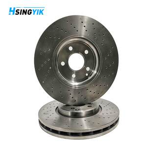 Cubierta de Disco de Freno Delantero de Acero con Alto Contenido de Carbono OEM 2184210312 de 322x32mm para <span class=keywords><strong>Mercedes</strong></span>-Benz <span class=keywords><strong>CLS</strong></span> C218/X218 - Product Image 6