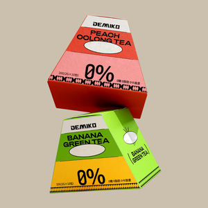 Vente en gros boîte en carton de forme personnalisée impression de boîte d'emballage de thé personnalisée faible quantité <span class=keywords><strong>minimum</strong></span> de commande pliable - Product Image 5