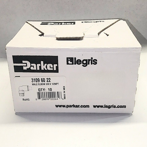 Nieuwe Authentieke & PLC Pakket van 10 3109 60 22 Fittingen <span class=keywords><strong>3</strong></span>/8" BUIS X 1/<span class=keywords><strong>2</strong></span>" NPTM 90 Graden Bocht *Uitstekende Waarde Aanbieding* Op Voorraad - Product Image 1