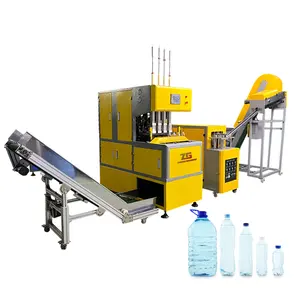 High Speed 4 cavity bottle semi automatic blow blowing molding machine