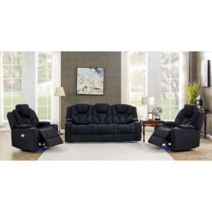 Juego de Sofás de Diseño Italiano Moderno y Lujoso para Sala de Estar en Forma de L con Funciones Extensibles y Reclinables, Muebles de Confort Superior - Product Image 6