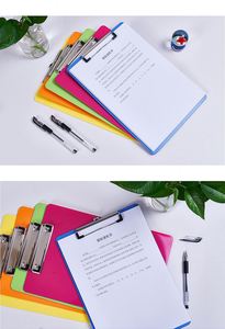 Factory Price <b>A4</b> Business Meeting Record Folder School Office Writing Pad Board PP Material Clipboard With Metal Clip - Product Image 5