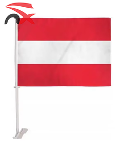<span class=keywords><strong>Bandera</strong></span> de <span class=keywords><strong>Austria</strong></span> de Poliéster de 30*45CM, Doble Costura, Digital, de Alta Calidad, Personalizada al por Mayor, para Animar - Product Image 2