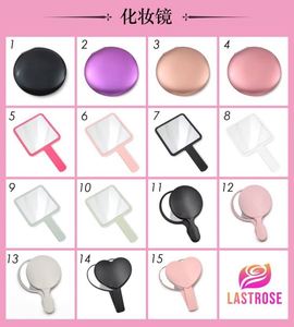 Stainless Steel Mirrors Wholesale Makeup Mirror Girls Usually Used Pocket Mirror OEM logo - Product Image 3