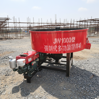 Mélangeur vertical à bouche plate pour béton HangTong Construction, grande capacité, haute efficacité, puissance moteur 3-15 kW, en stock