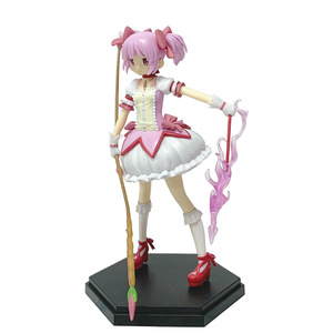 Figuras de Anime de Chica Mágica <span class=keywords><strong>Kaname</strong></span> <span class=keywords><strong>Madoka</strong></span>, Lindas Figuras de Chicas, Modelo de Exhibición 2D, Coleccionables al por Mayor - Product Image 5