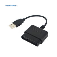 Adaptador de cable convertidor USB 2,0 para PS3 PS2 Joypad Gamepad A Adaptador de PC P3