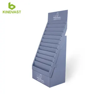 Retail Display Greeting Card Unit Cardboard Gift Card Display Stand