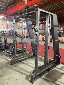 Rack multi-puissance réglable en acier Squat Body Building Equipment Home Gym Linear Smith Machine for Shoulder Legs Arms Leg Press - Product Image 3