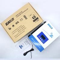 Régulateur de charge MPPT 100A Afrique du Sud 12V 24V 48V 150VDC pour batteries au lithium, contrôleur solaire et d'éclairage IP21 4800W