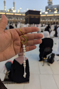 Cartes de suivi premium étanches pour le Hajj et l'Omra - Compteur de Tawaf Sa'i à 7 tours avec cordon, guide de prière synthétique durable pour pèlerins - Product Image 4