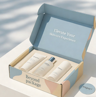 Boîte d'emballage de luxe personnalisée avec logo imprimé, boîte cadeau magnétique en papier pour soins de la peau, boîte en carton pour cosmétiques
