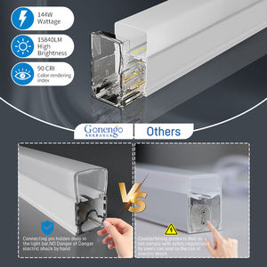 Fournisseurs chinois de décoration lumineuse <span class=keywords><strong>LED</strong></span> hexagonale à 5 formes géométriques pour les salons de beauté et les magasins de voitures - Product Image 4