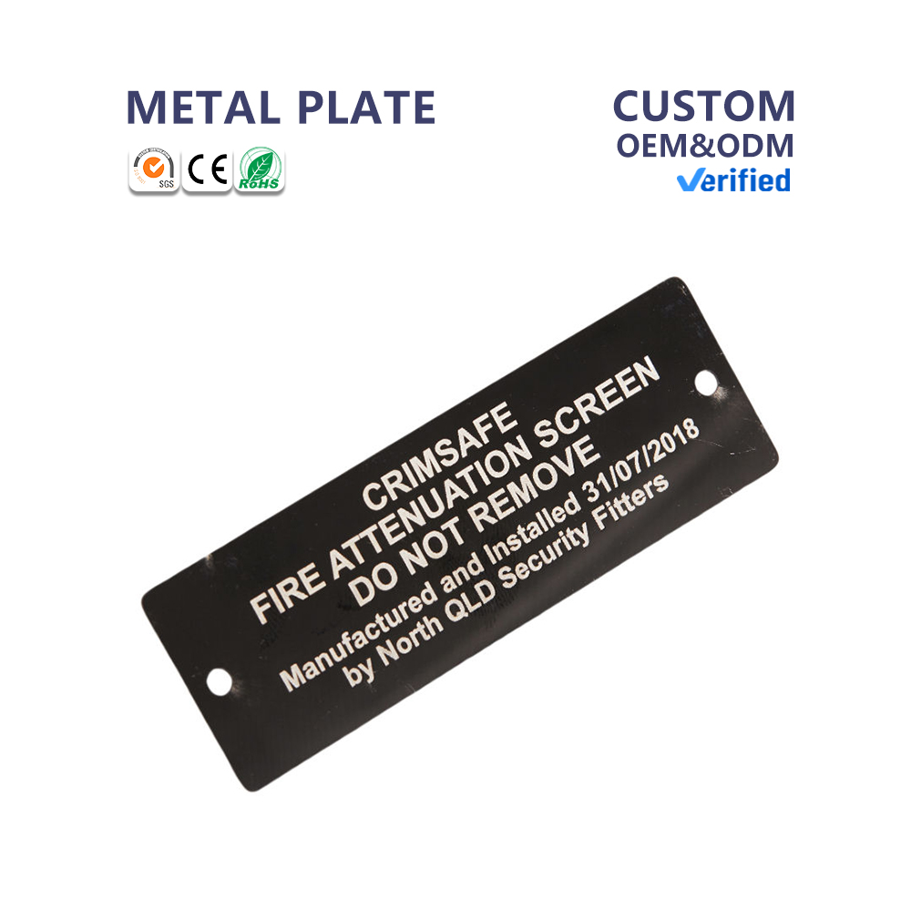 Hot Sale Customized Metal Plate Gravure Printing High Quality Label