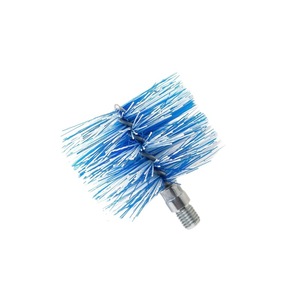 Custom Made <b>Round</b> Chimney <b>Brush</b> With Plastic Bristles 80mm 100mm 150mm <b>Brush</b> Head Long Handle For Home Cleaning - Product Image 4