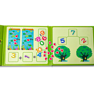 Tùy chỉnh cảm thấy yên tĩnh cuốn sách tái sử dụng Toán Học Montessori Đồ chơi giáo dục trẻ em để phát triển kỹ năng học tập Cuốn sách bận rộn cho trẻ em - Product Image 4