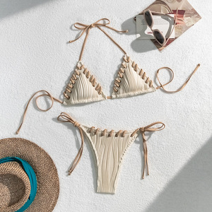 Femmes Sexy solide Micro Bikini jarretelle slips vêtements <span class=keywords><strong>de</strong></span> plage tenues <span class=keywords><strong>de</strong></span> vacances d'été <span class=keywords><strong>Mini</strong></span> maillot <span class=keywords><strong>de</strong></span> <span class=keywords><strong>bain</strong></span> pour femmes maillots <span class=keywords><strong>de</strong></span> <span class=keywords><strong>bain</strong></span> vêtements <span class=keywords><strong>de</strong></span> plage - Product Image 1